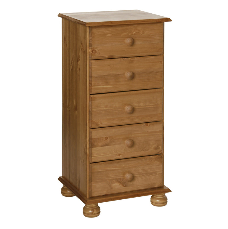 Aarhus 5 Drawer Narrow Chest