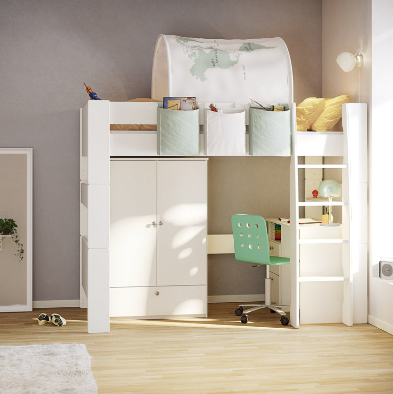 Steens for Kids Highsleeper in Off White