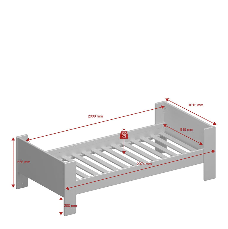 Steens for kids Single Bed White