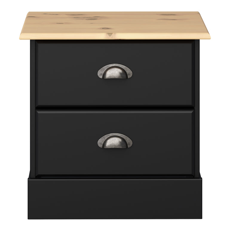 Avia 2 Drawer Bedside