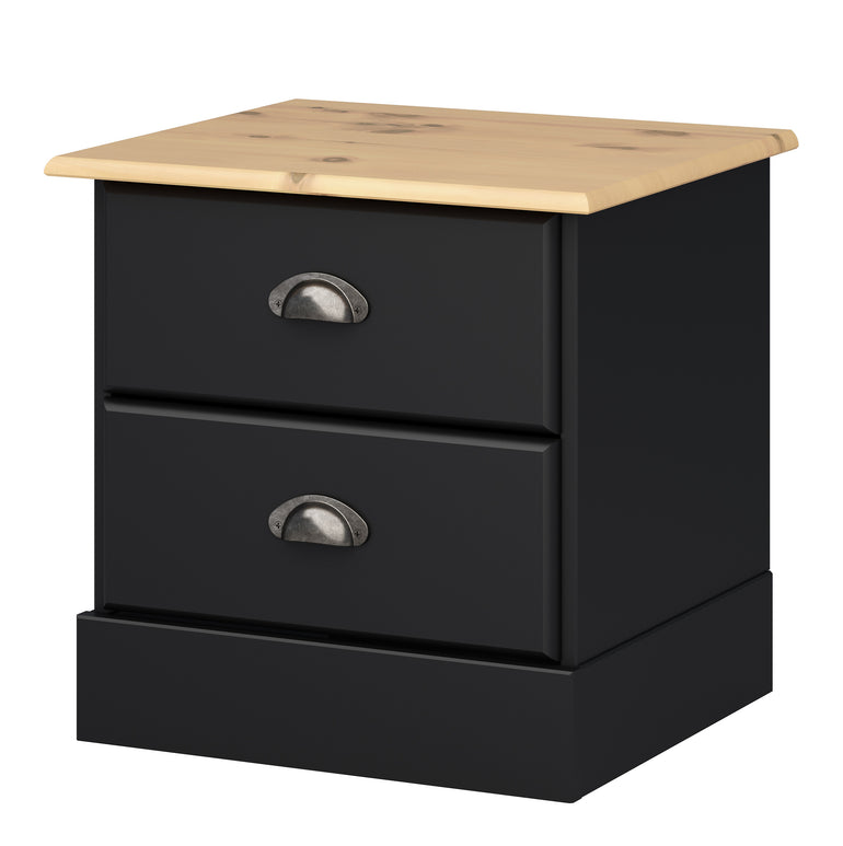 Avia 2 Drawer Bedside