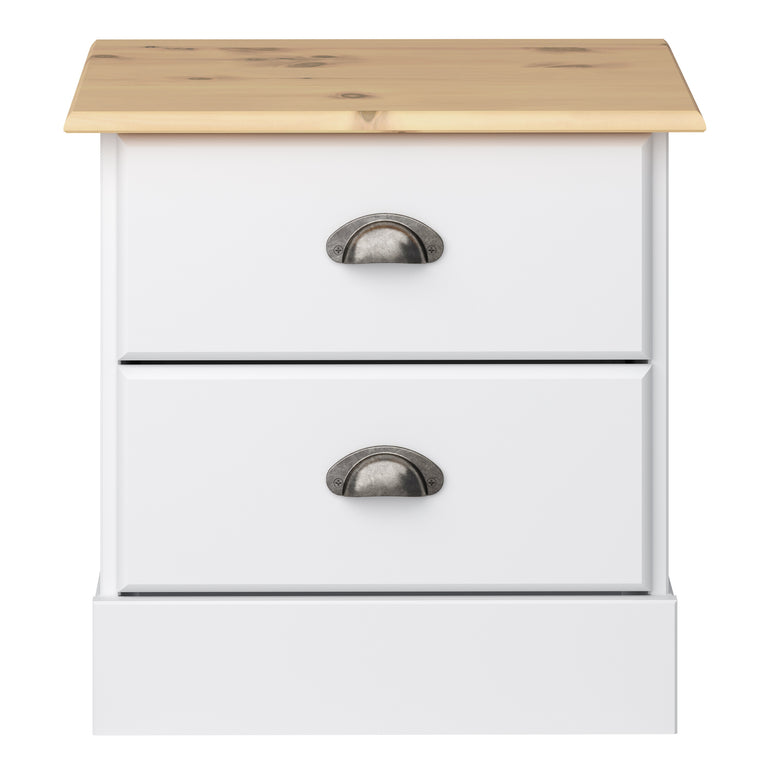 Avia 2 Drawer Bedside