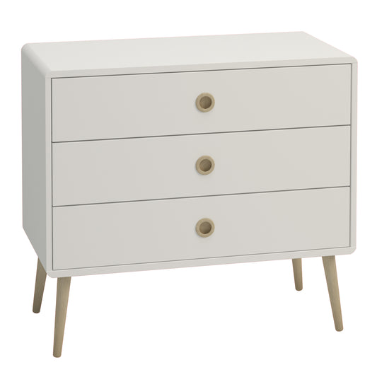 Soft Path3 Drawer Wide Chest