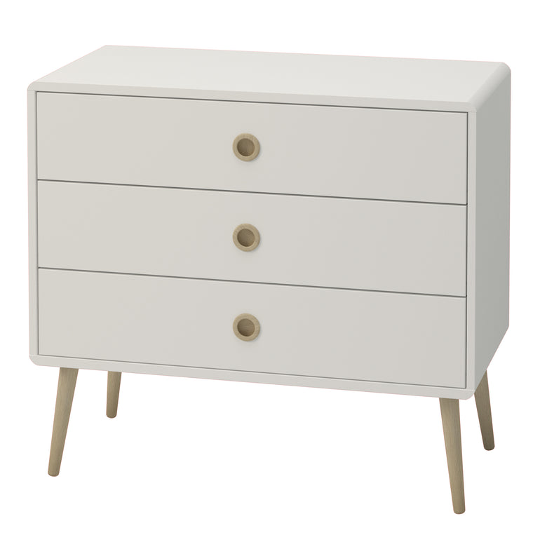 Soft Path3 Drawer Wide Chest