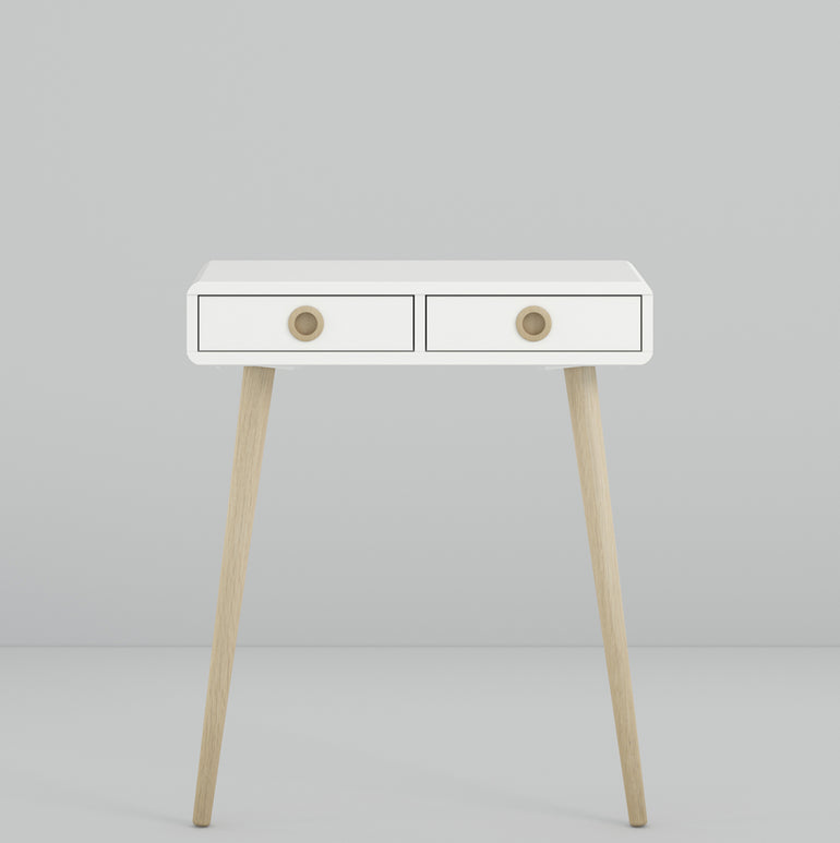 Soft PathLow Hall Table Off White