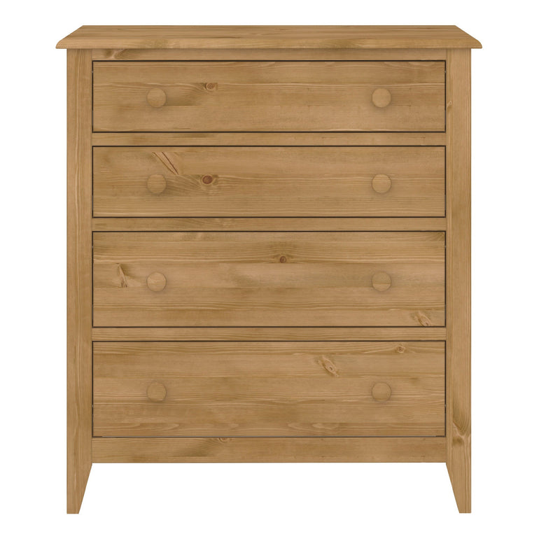 Charlton 4 Drawer Chest Pine