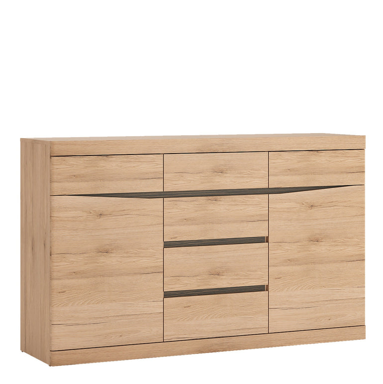 Notting hill Living 2 door 3+3 drawer sideboard in Oak