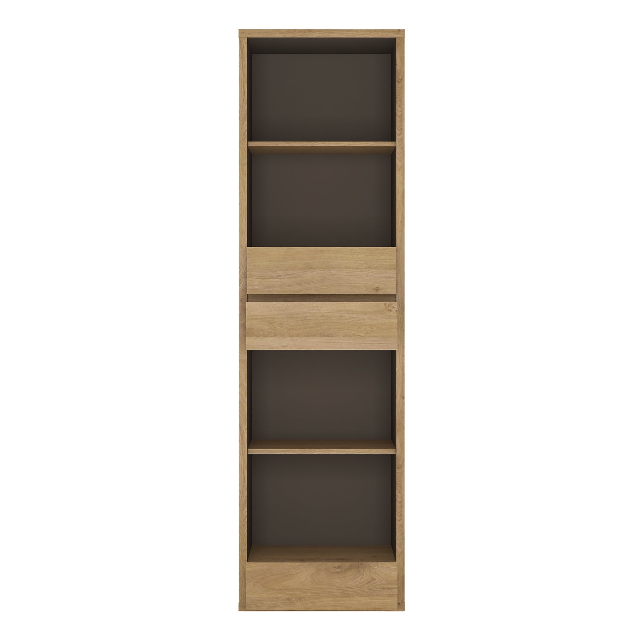 Shetland Tall Narrow 3 Drawer bookcase