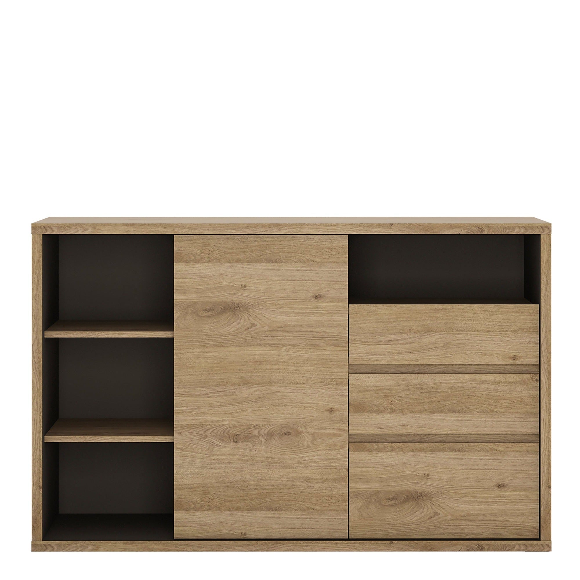 Shetland 1 Door 3 drawer sideboard