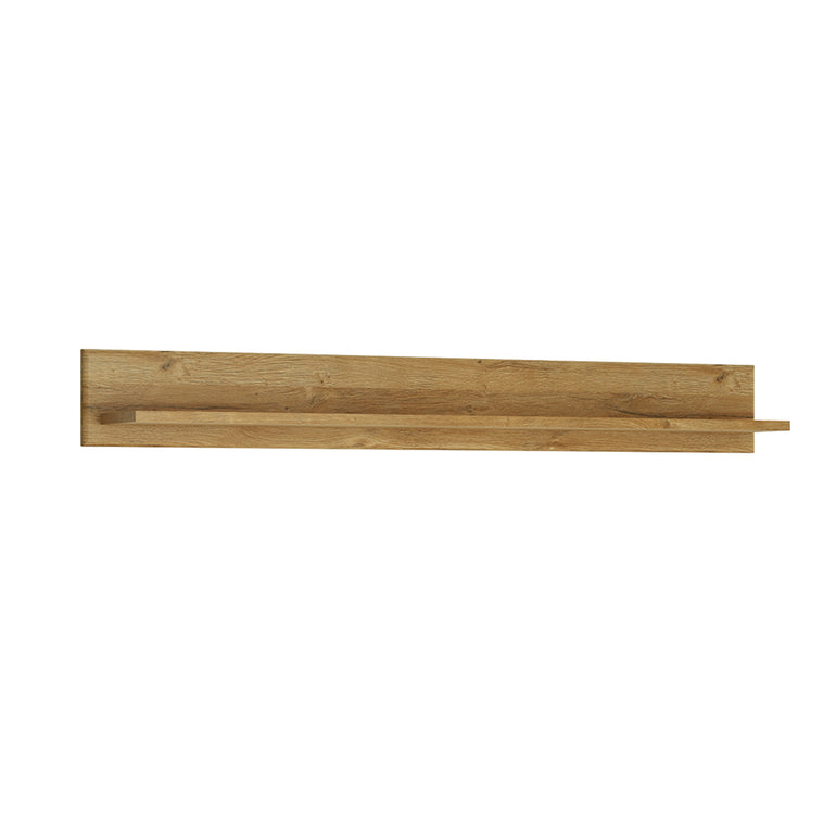 Drapery Wall shelf in Grandson Oak