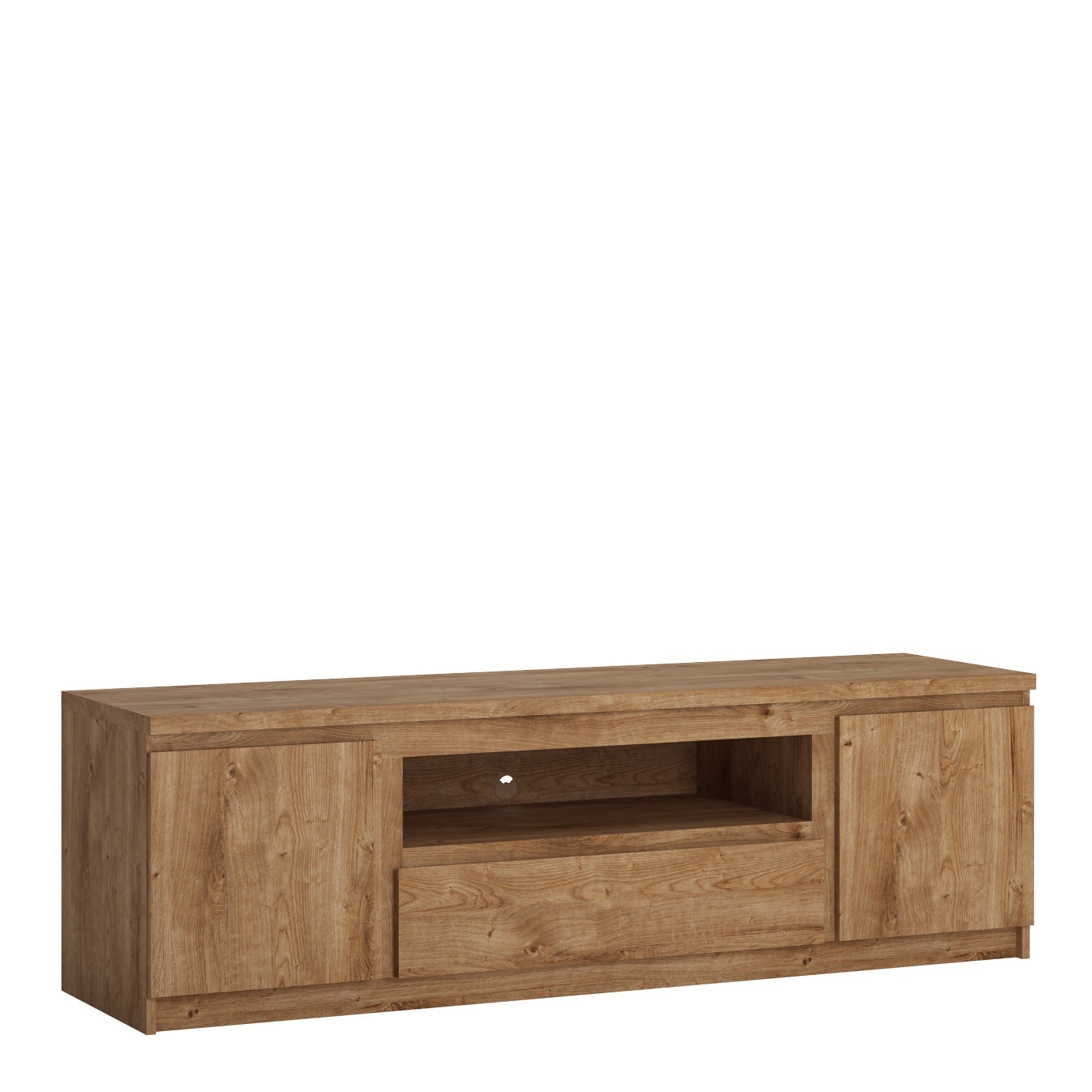 Friboi 2 door 1 drawer TV cabinet in Oak