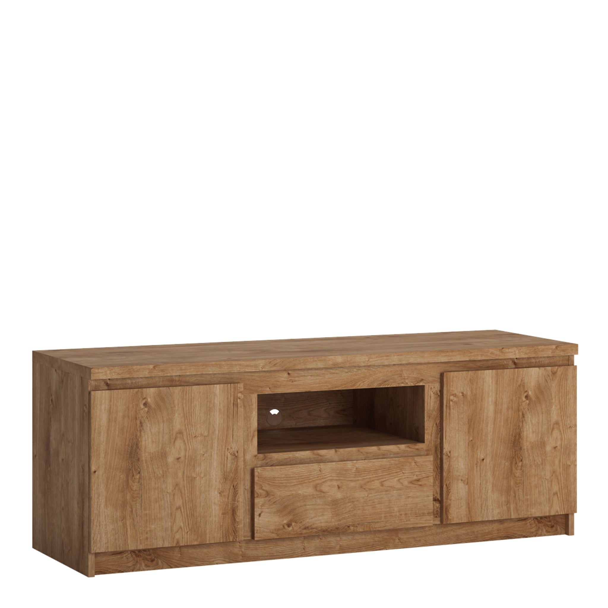 Friboi 2 door 1 drawer TV cabinet in Oak