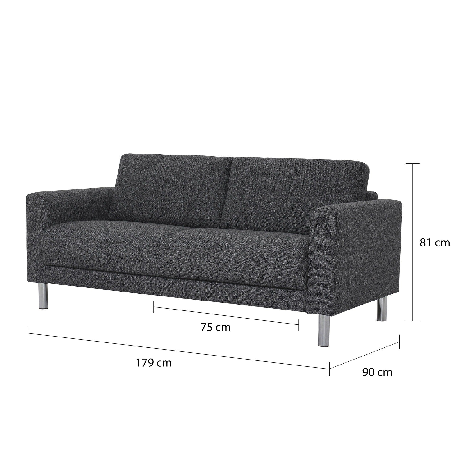 Akron 2-Seater Sofa in Nova