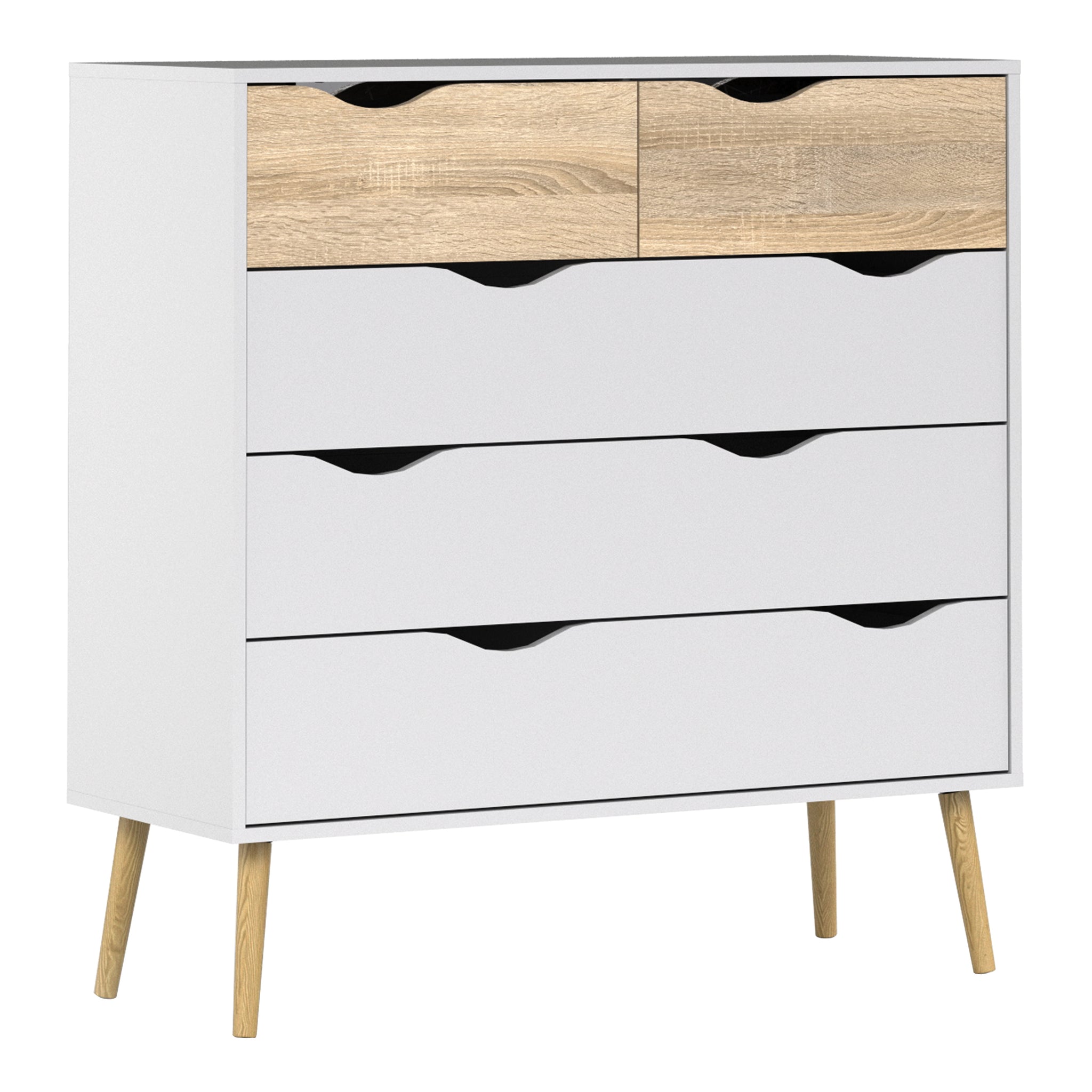 Bergen Chest of 5 Drawers (2+3)