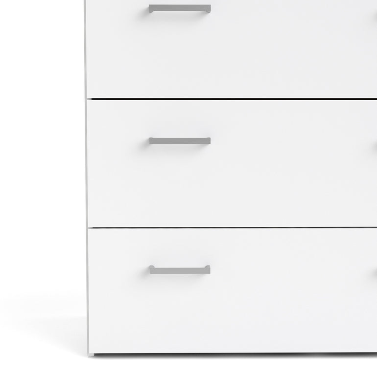 Space Chest of 5 Drawers in White