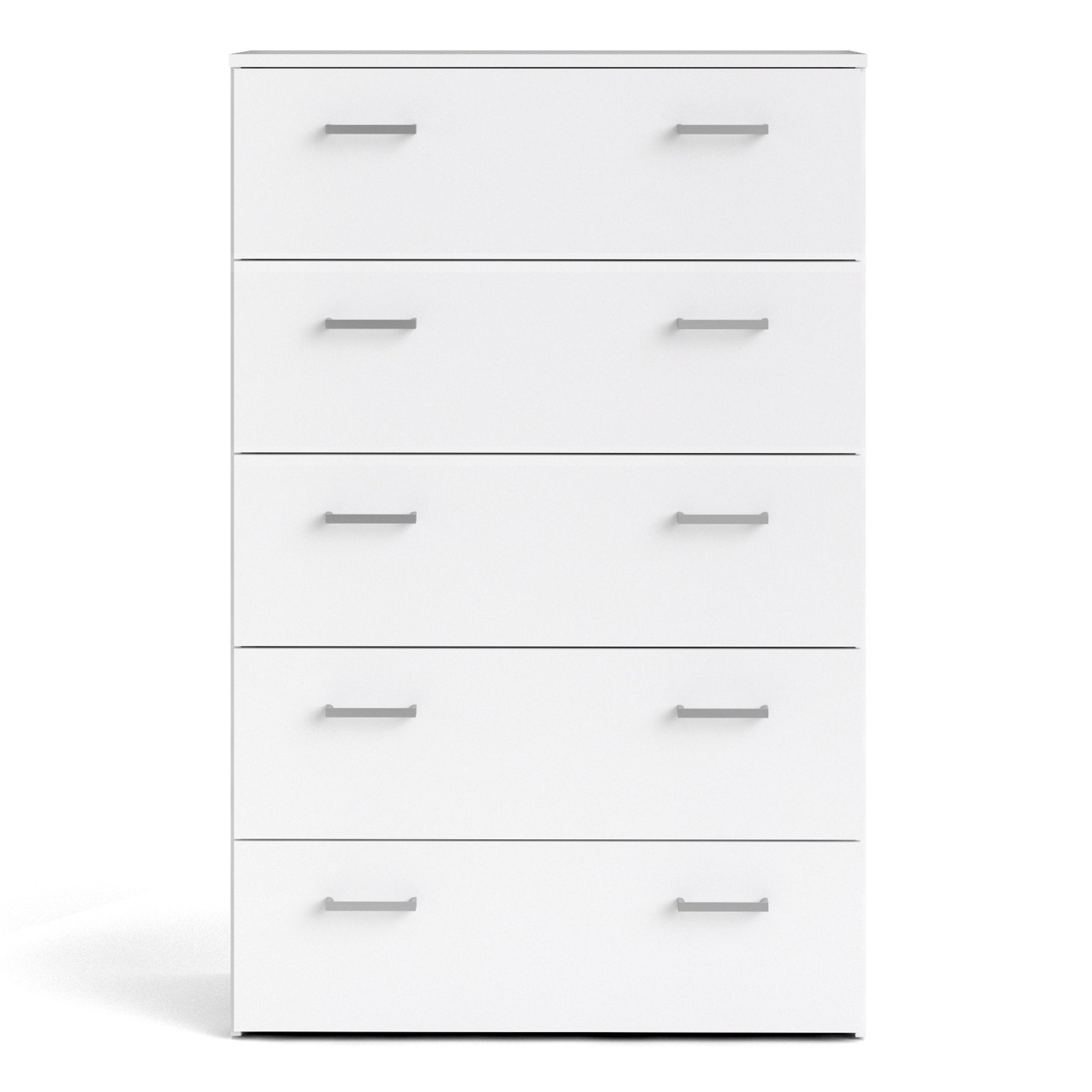 Space Chest of 5 Drawers in White