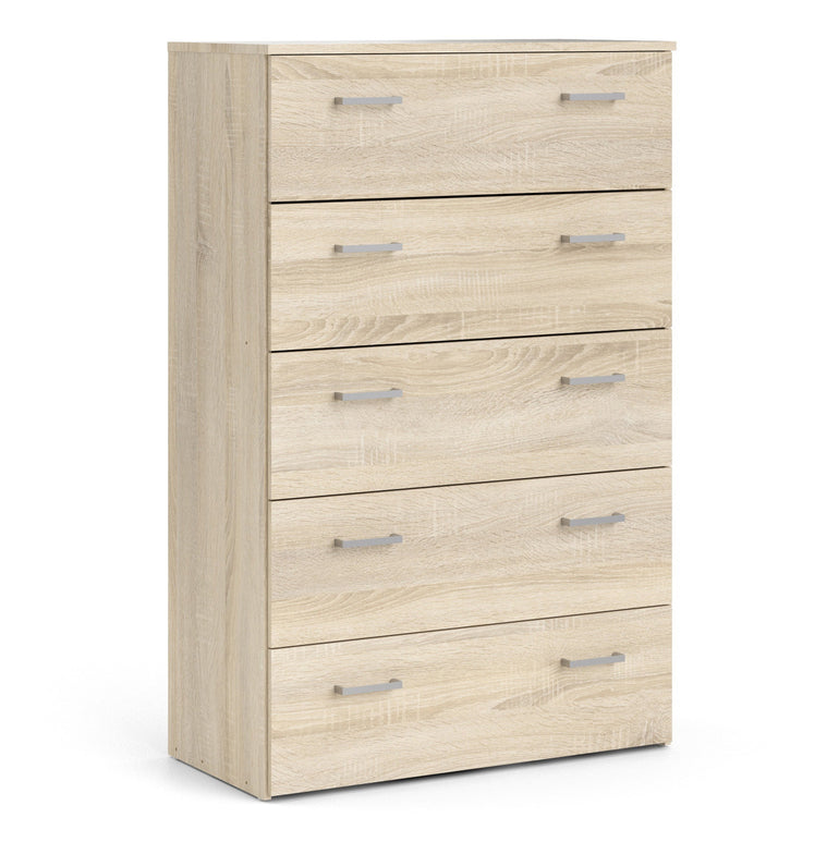 Space Chest of 5 Drawers in Oak