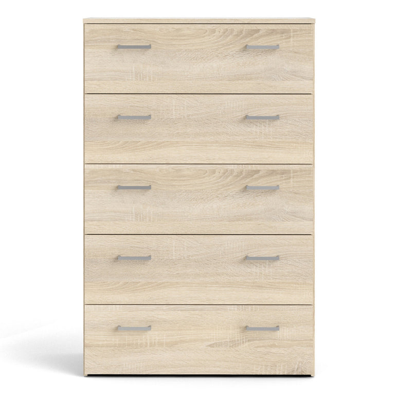 Space Chest of 5 Drawers in Oak