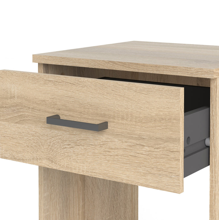 Space Bedside 1 Drawer in Oak