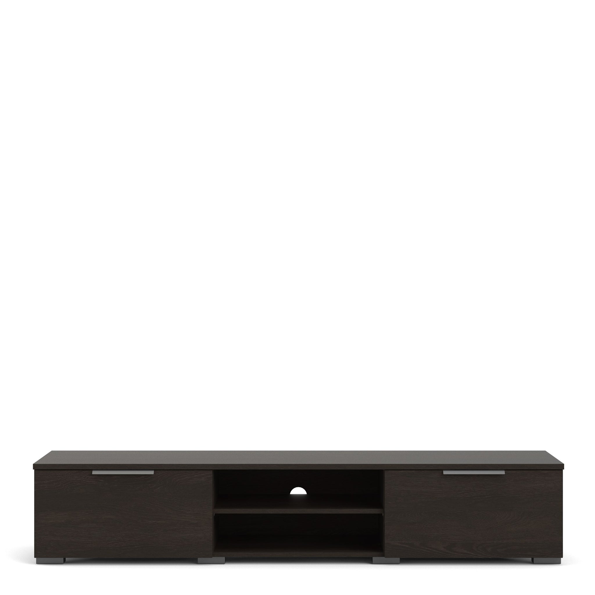 Pair TV Unit 2 Drawers 2 Shelf