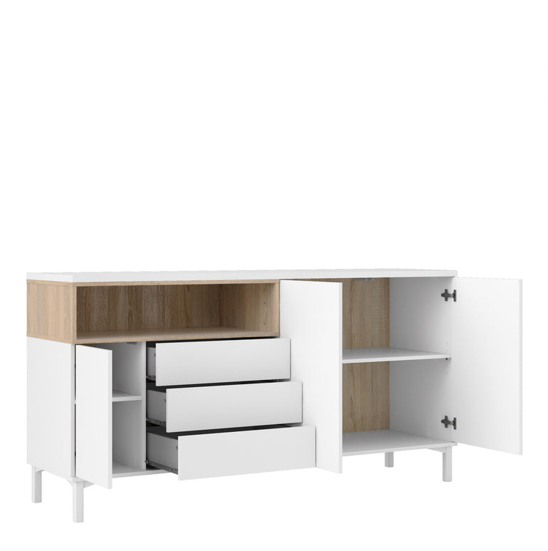 Sideboard 3 Drawers 3 Doors