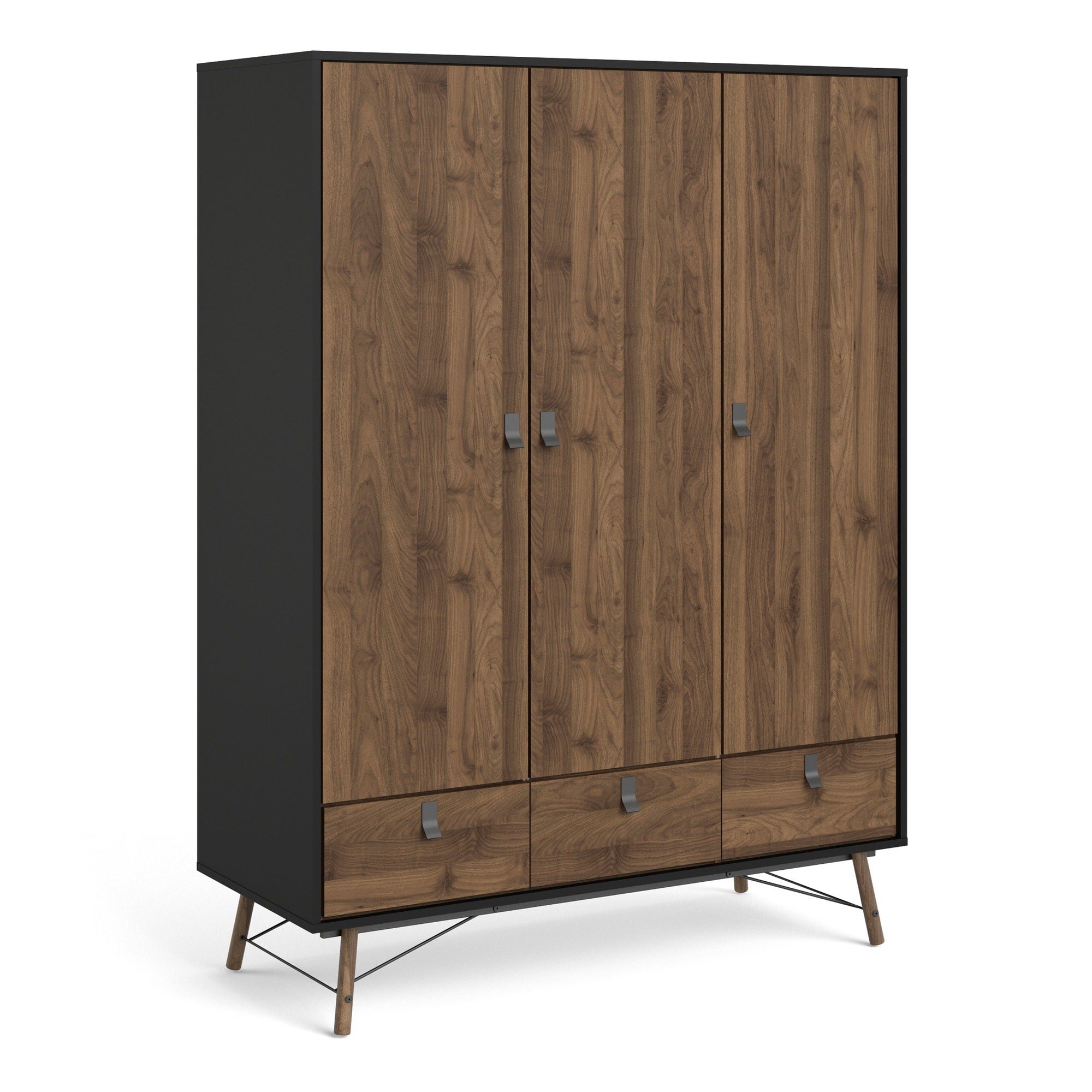 Ry Wardrobe 3 doors + 3 drawers