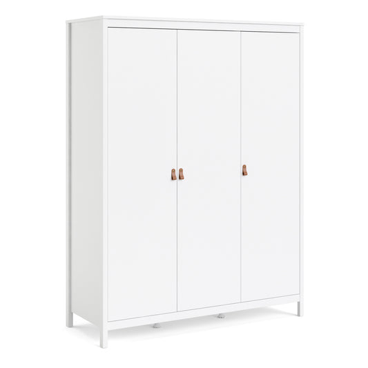 SevilleWardrobe with 3 doors in White