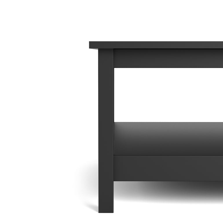 Valencia Coffee table in Matt Black