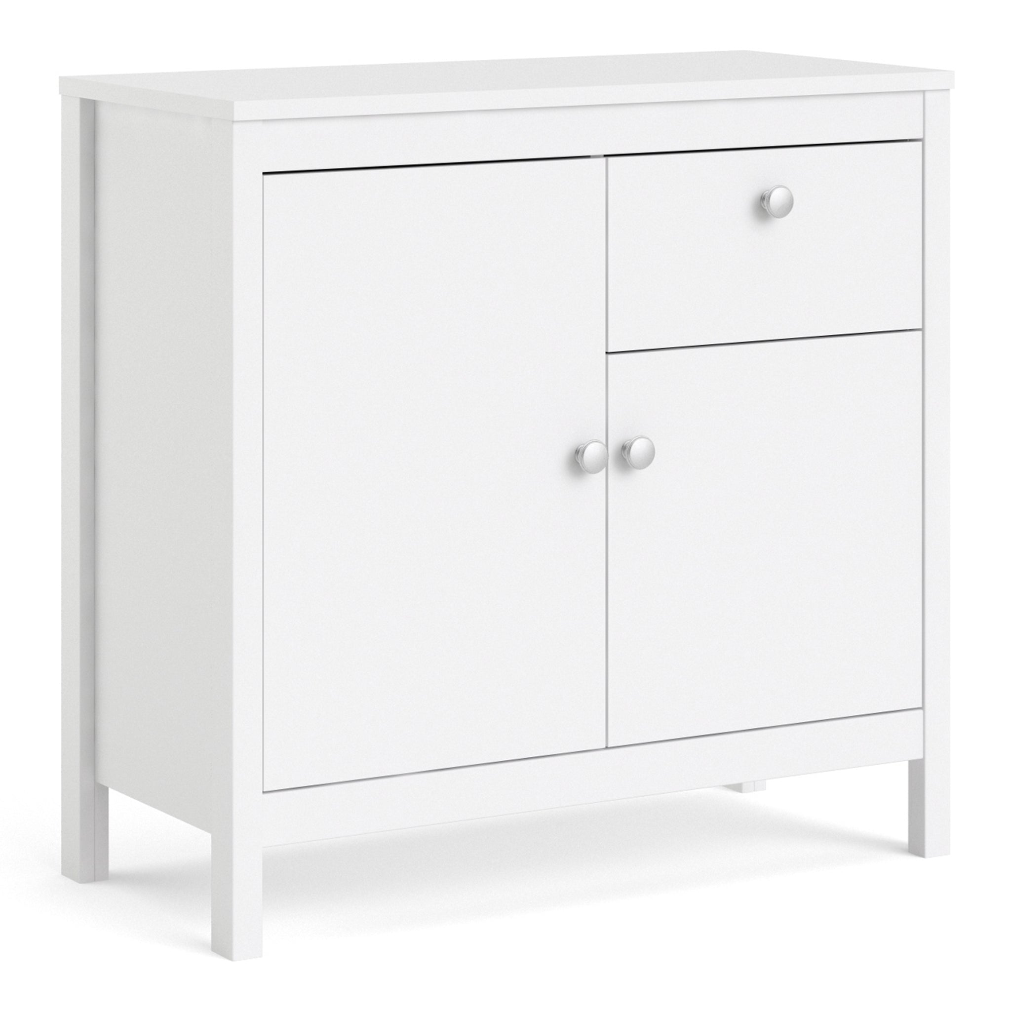 Valencia Sideboard 2 doors + 1 drawer in White