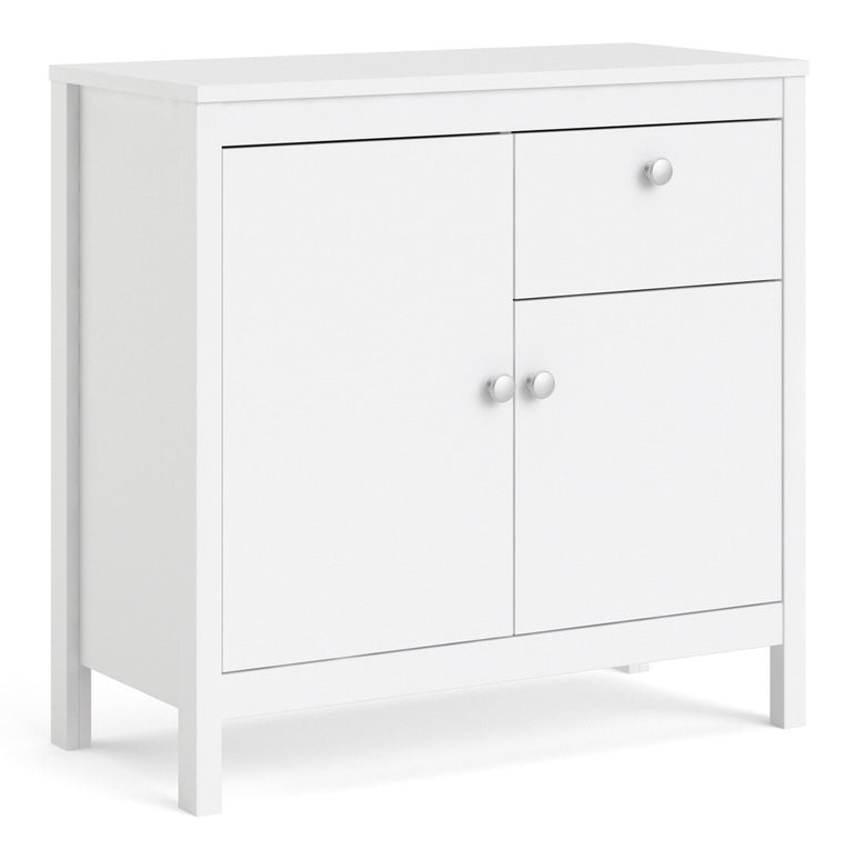 Valencia Sideboard 2 doors + 1 drawer in White