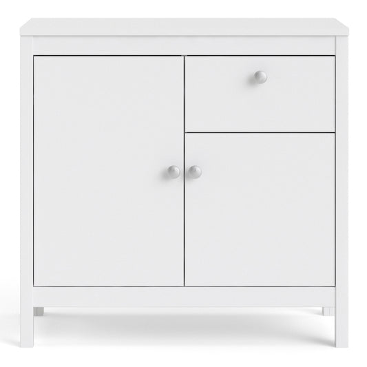 Valencia Sideboard 2 doors + 1 drawer in White