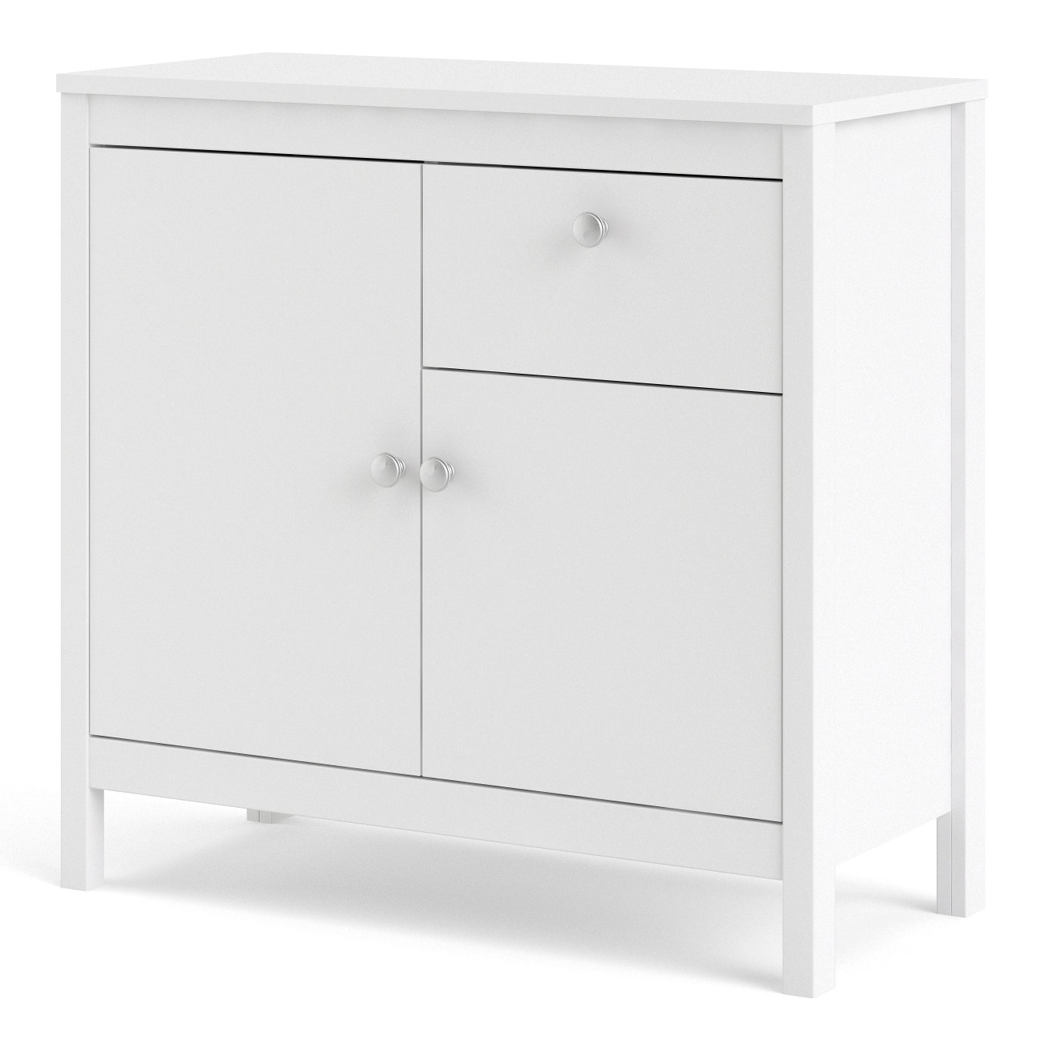 Valencia Sideboard 2 doors + 1 drawer in White