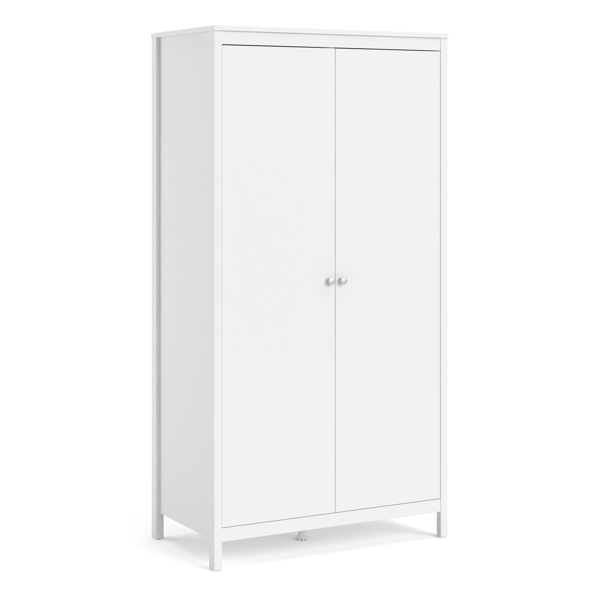 Valencia Wardrobe with 2 doors in White