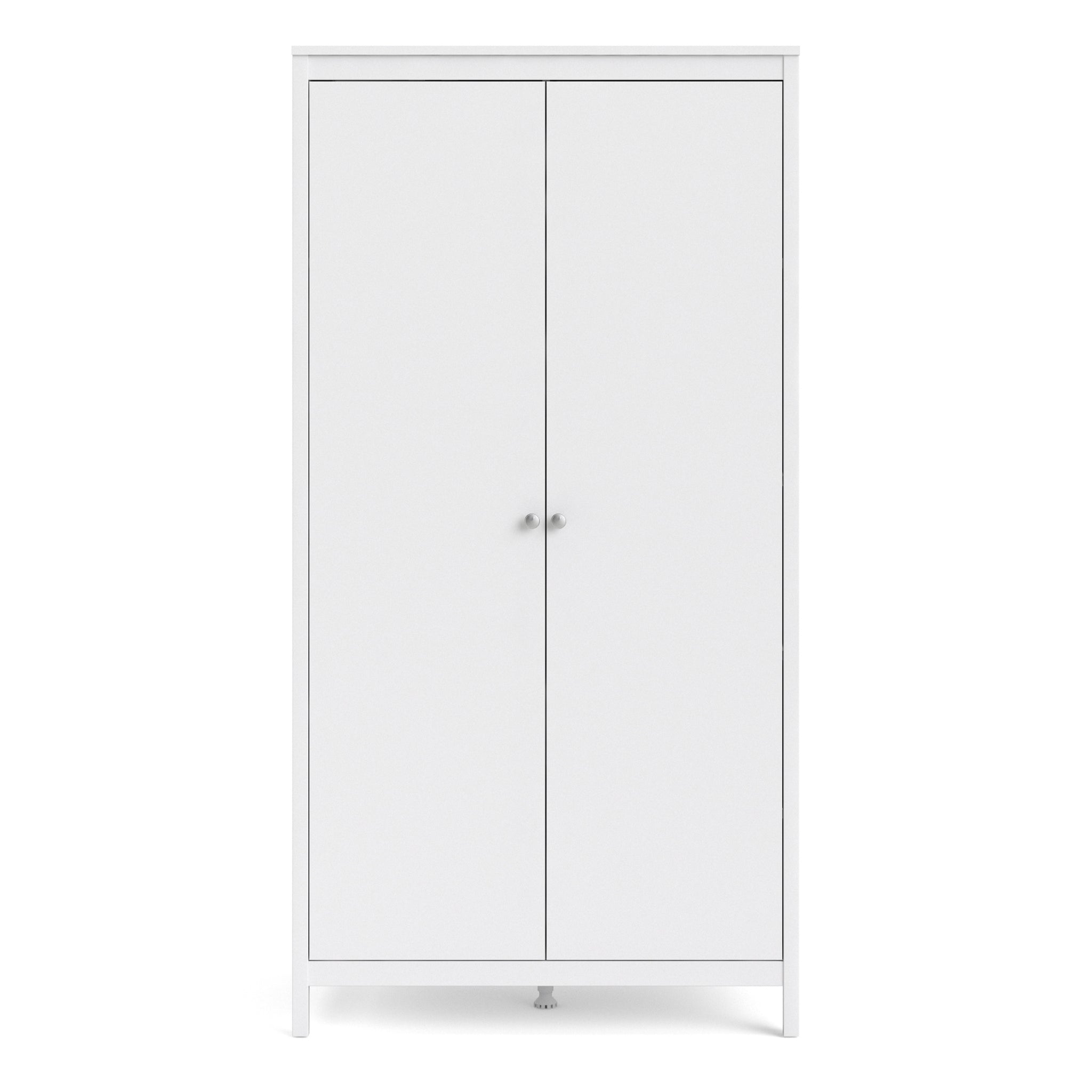 Valencia Wardrobe with 2 doors in White