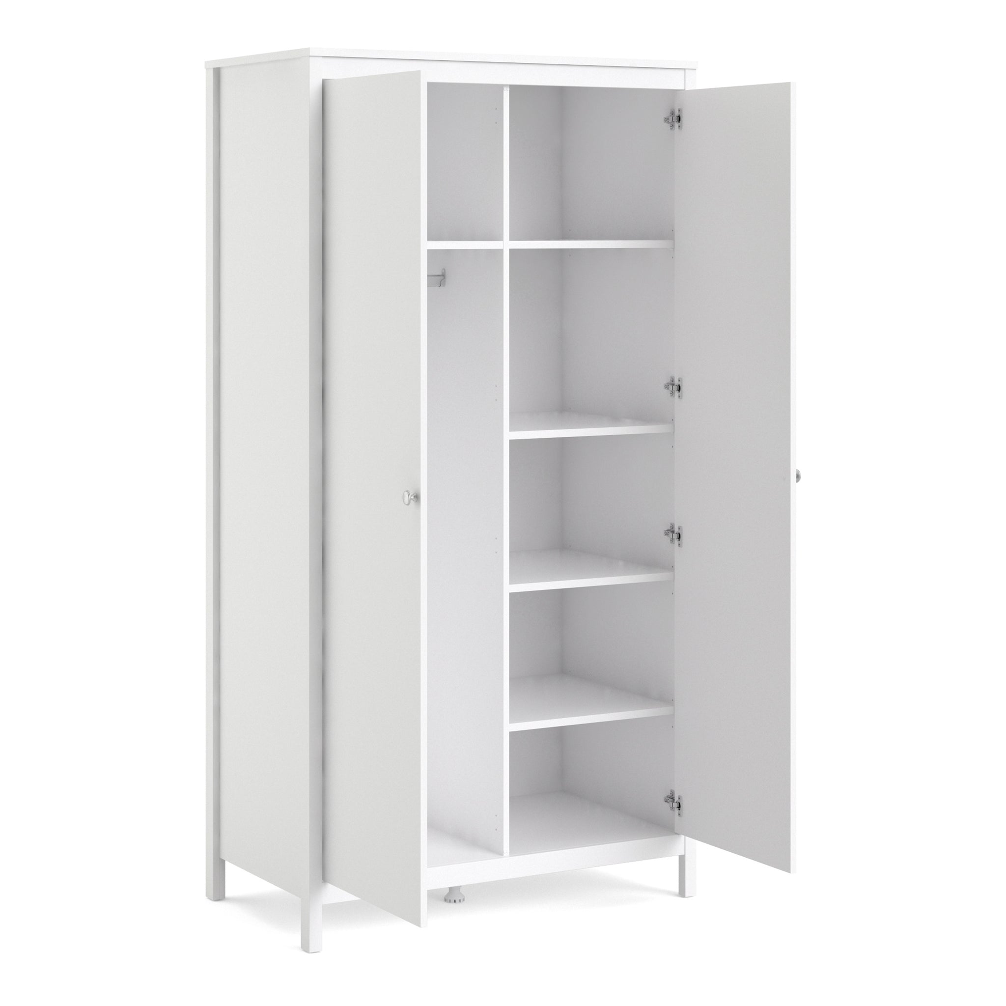 Valencia Wardrobe with 2 doors in White