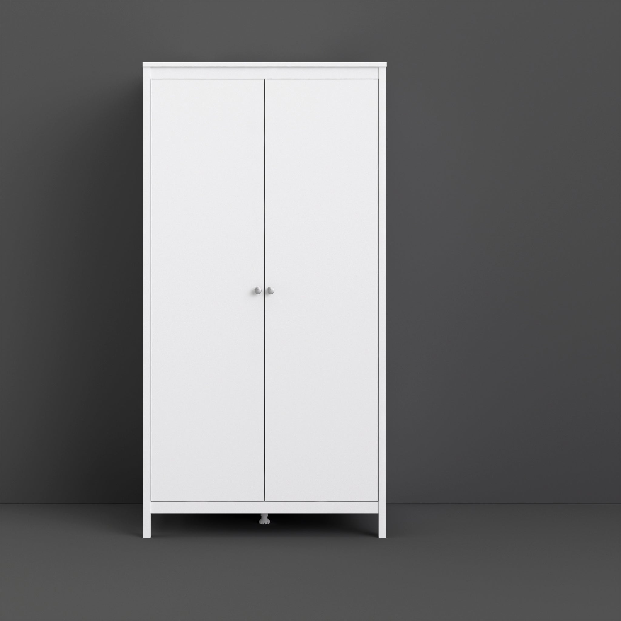 Valencia Wardrobe with 2 doors in White