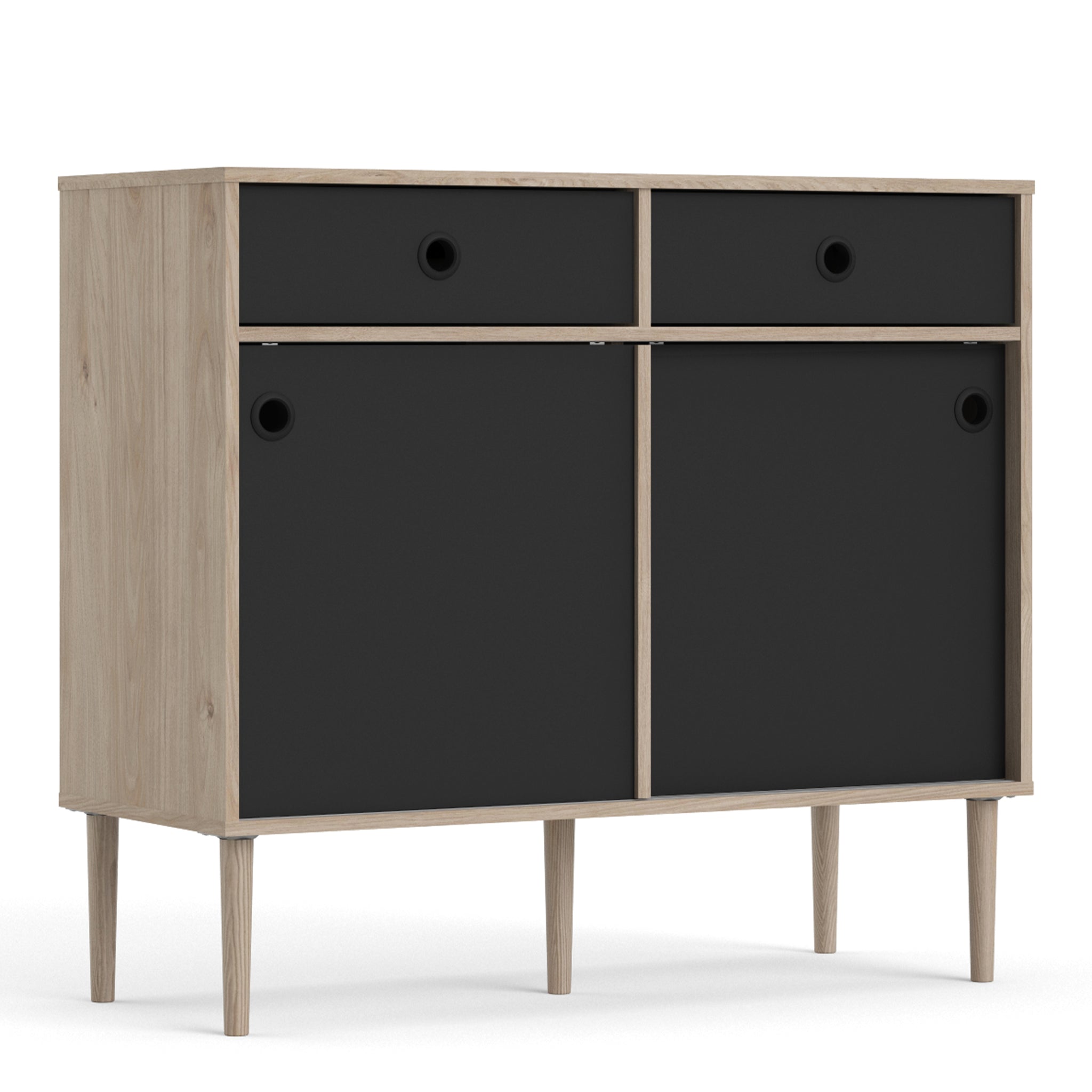 Rome Sideboard 2 Sliding Doors + 2 Drawers