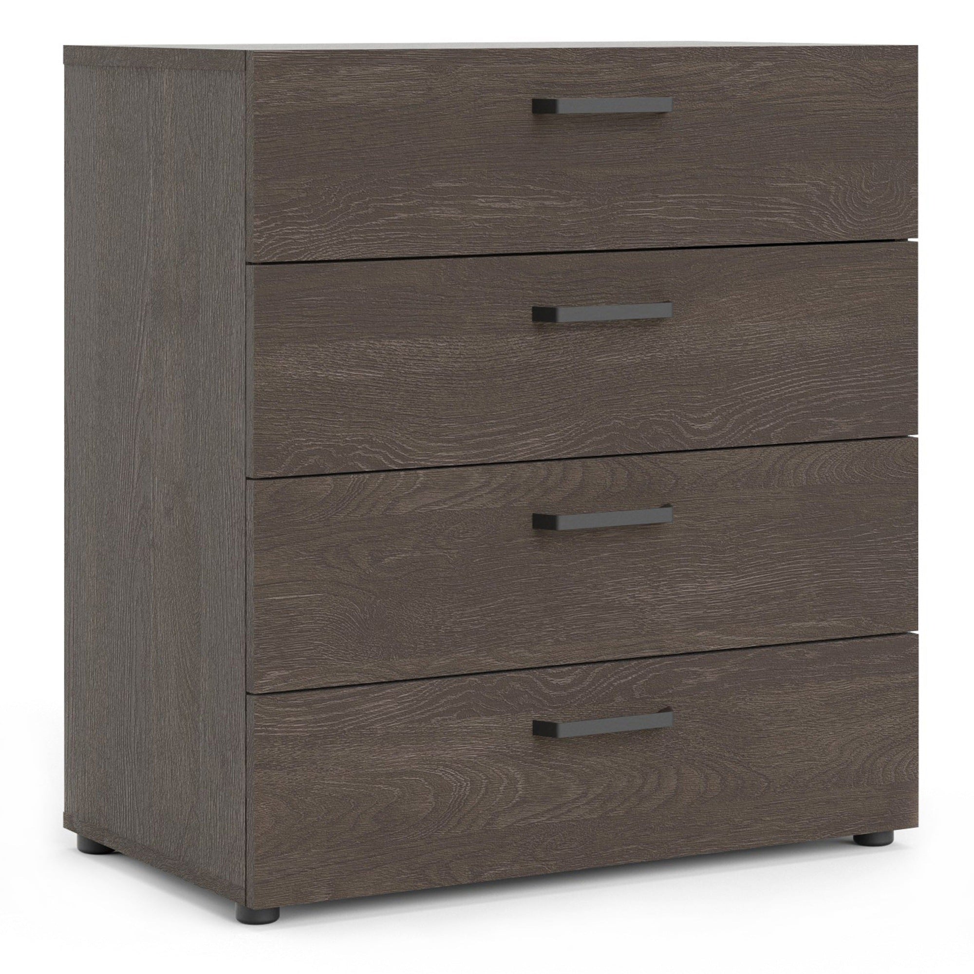 Austin chest 4 drawers Rovere Gessato Dark Oak