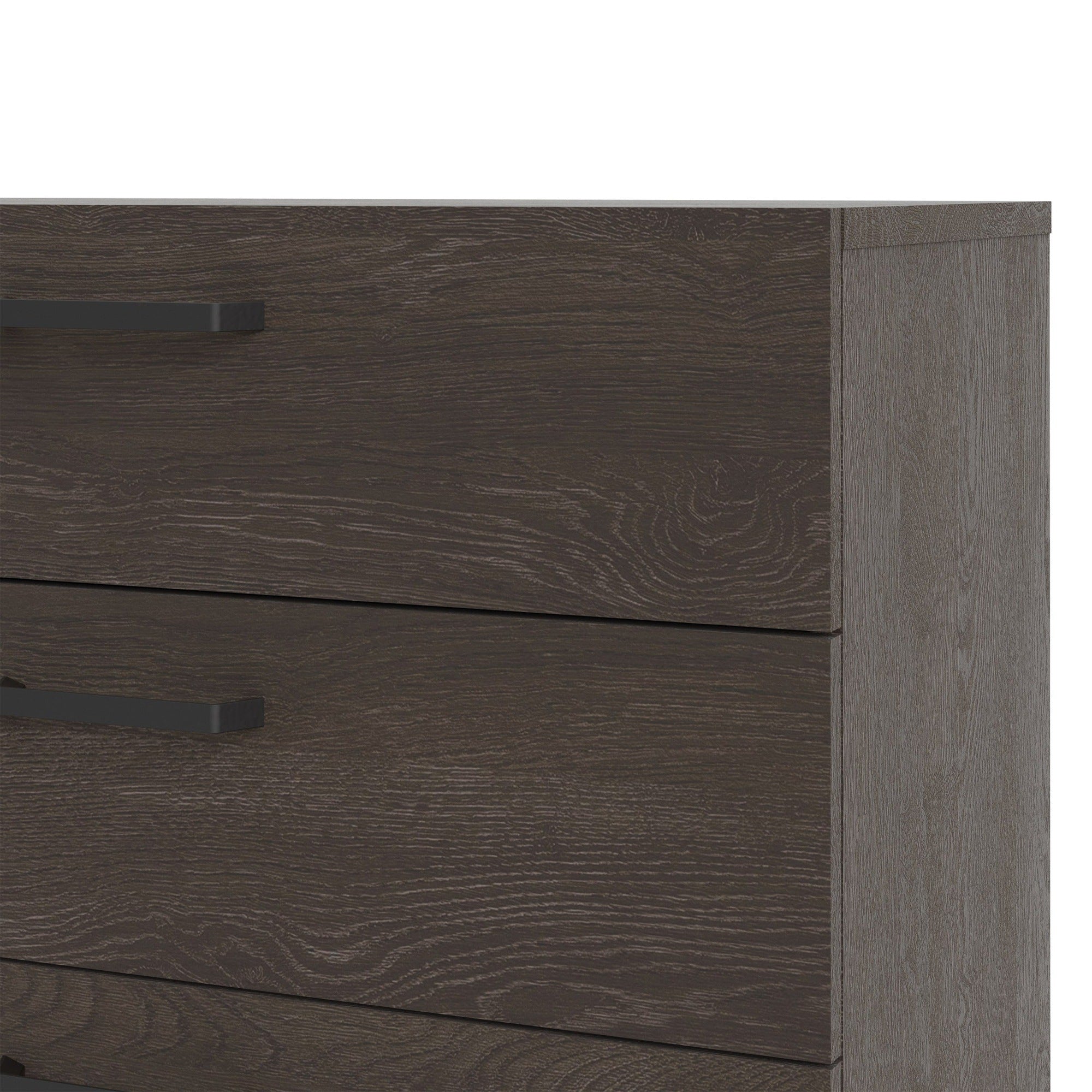 Austin chest 4 drawers Rovere Gessato Dark Oak