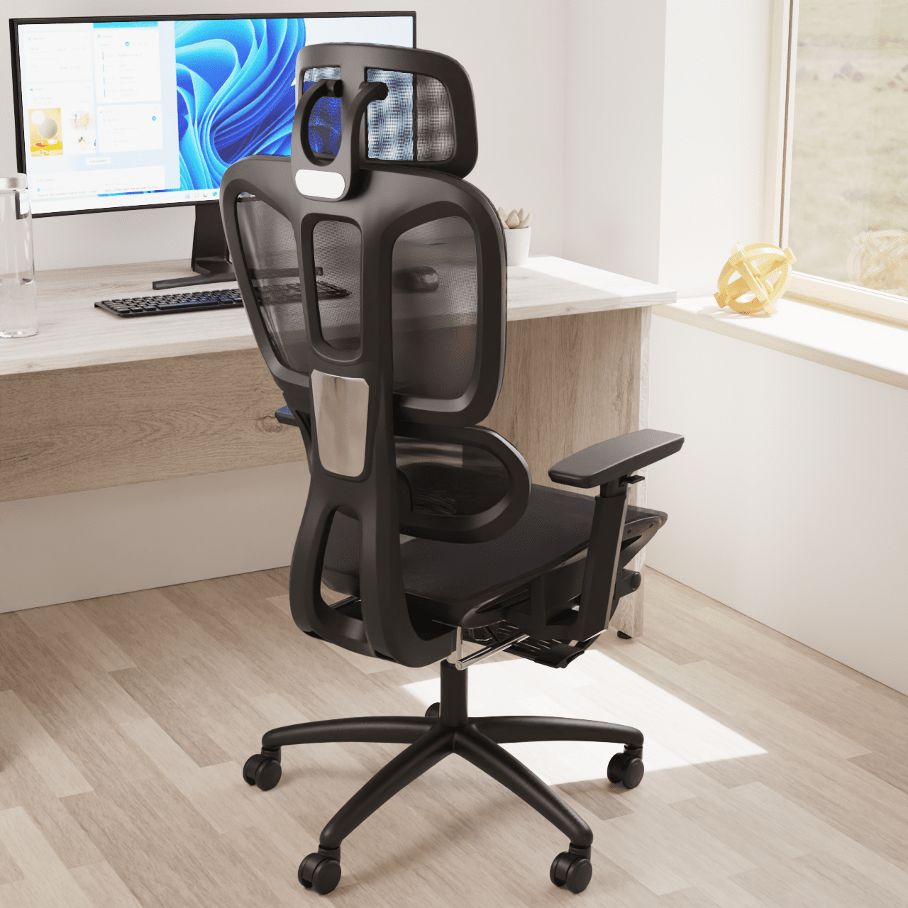 Horizon Executive Mesh Chair With Height Adjustable Arms