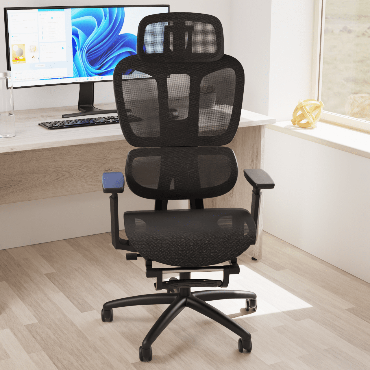 Horizon Executive Mesh Chair With Height Adjustable Arms