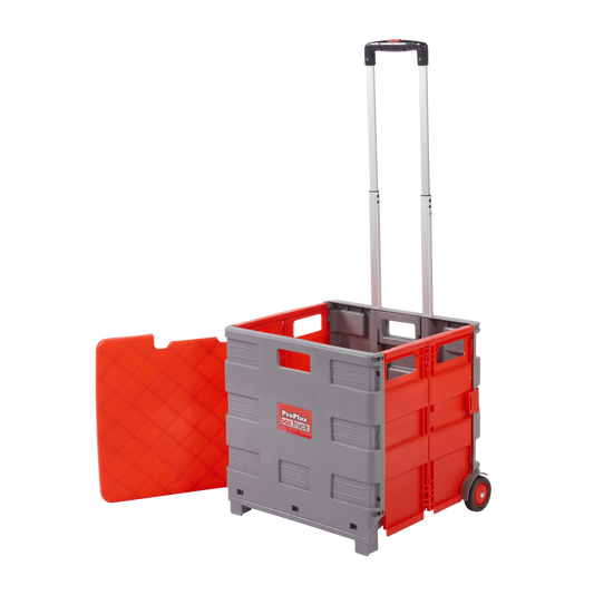 Proplaz Folding Box Truck Grey Red With Lid