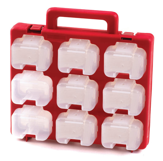 The Organiser Small Parts Storage Carry Case