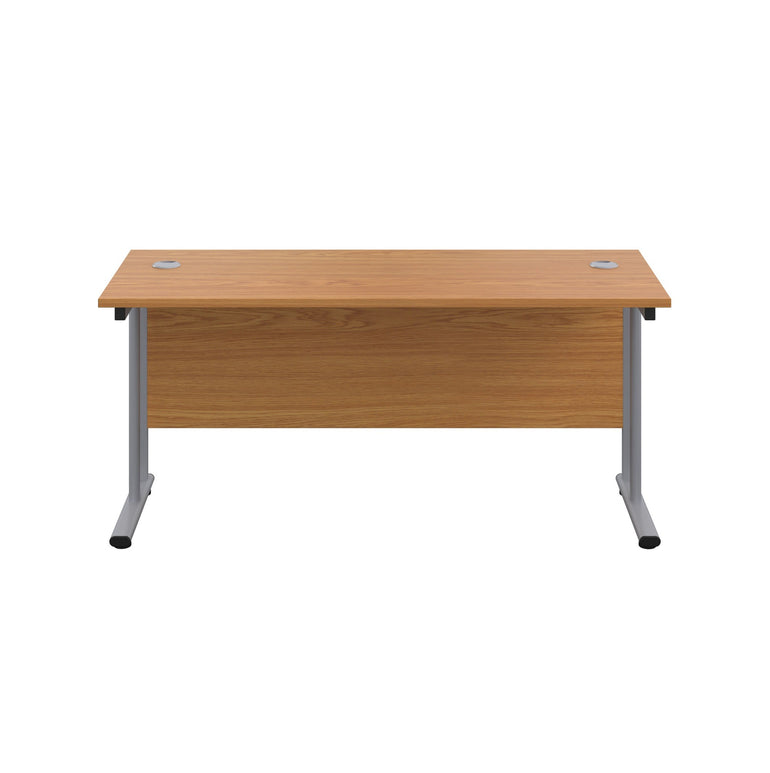 Twin Upright Straight 1200mm Desk