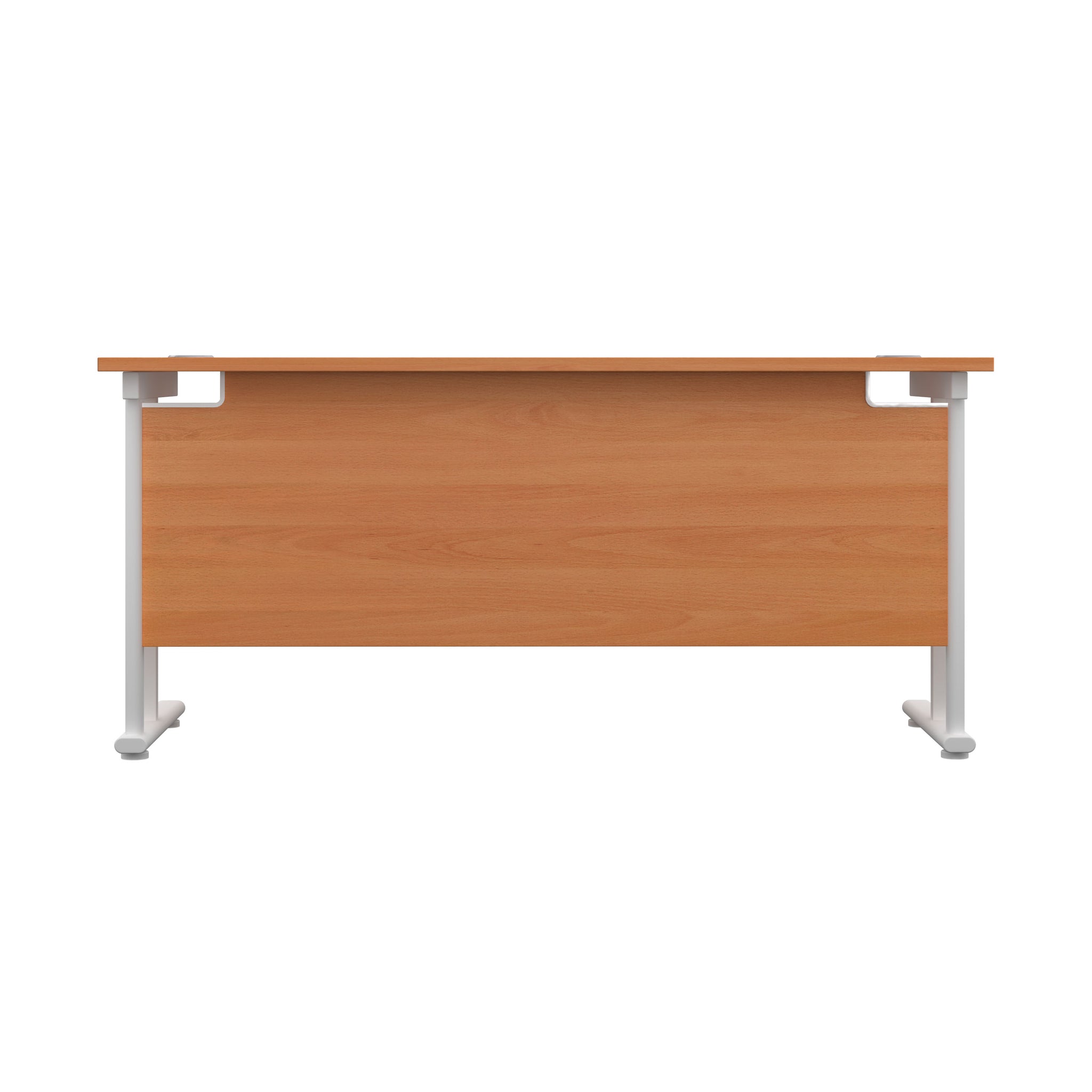 Twin Upright Straight 1800mm Slim Desk