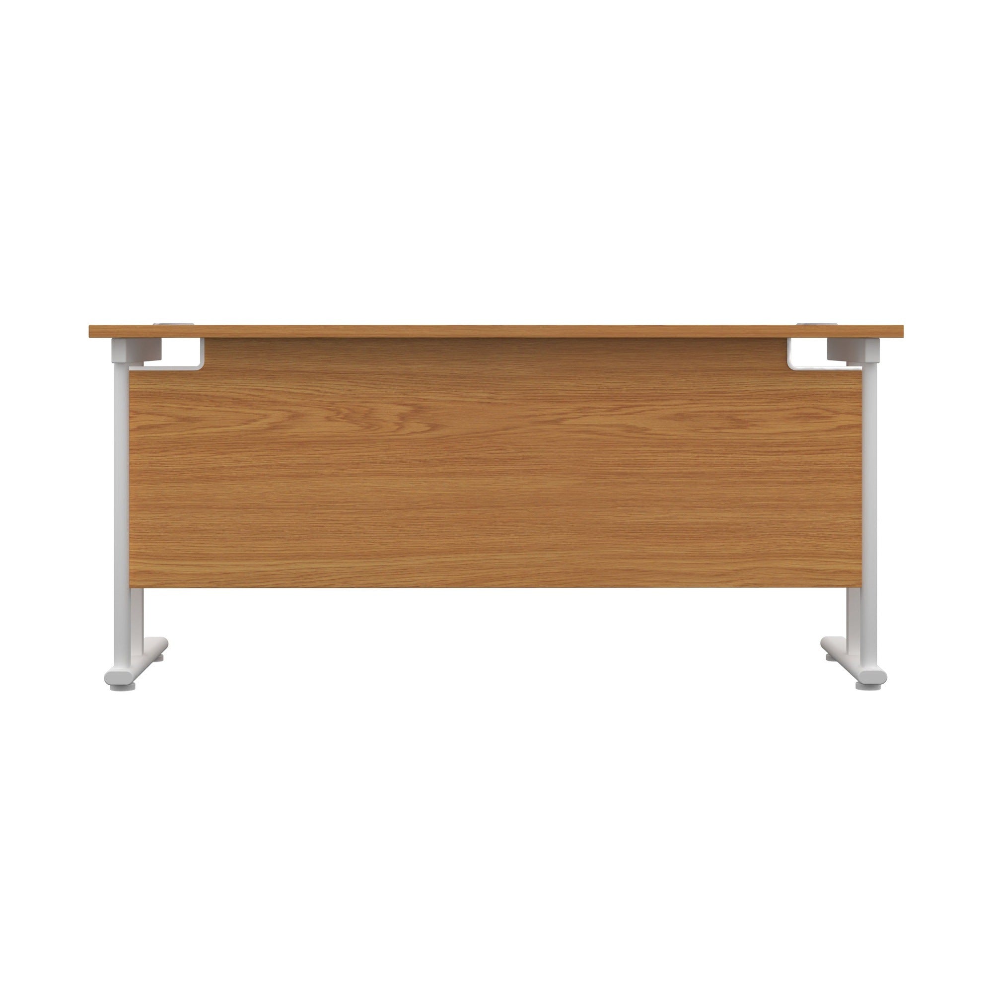 Twin Upright Straight 1800mm Slim Desk