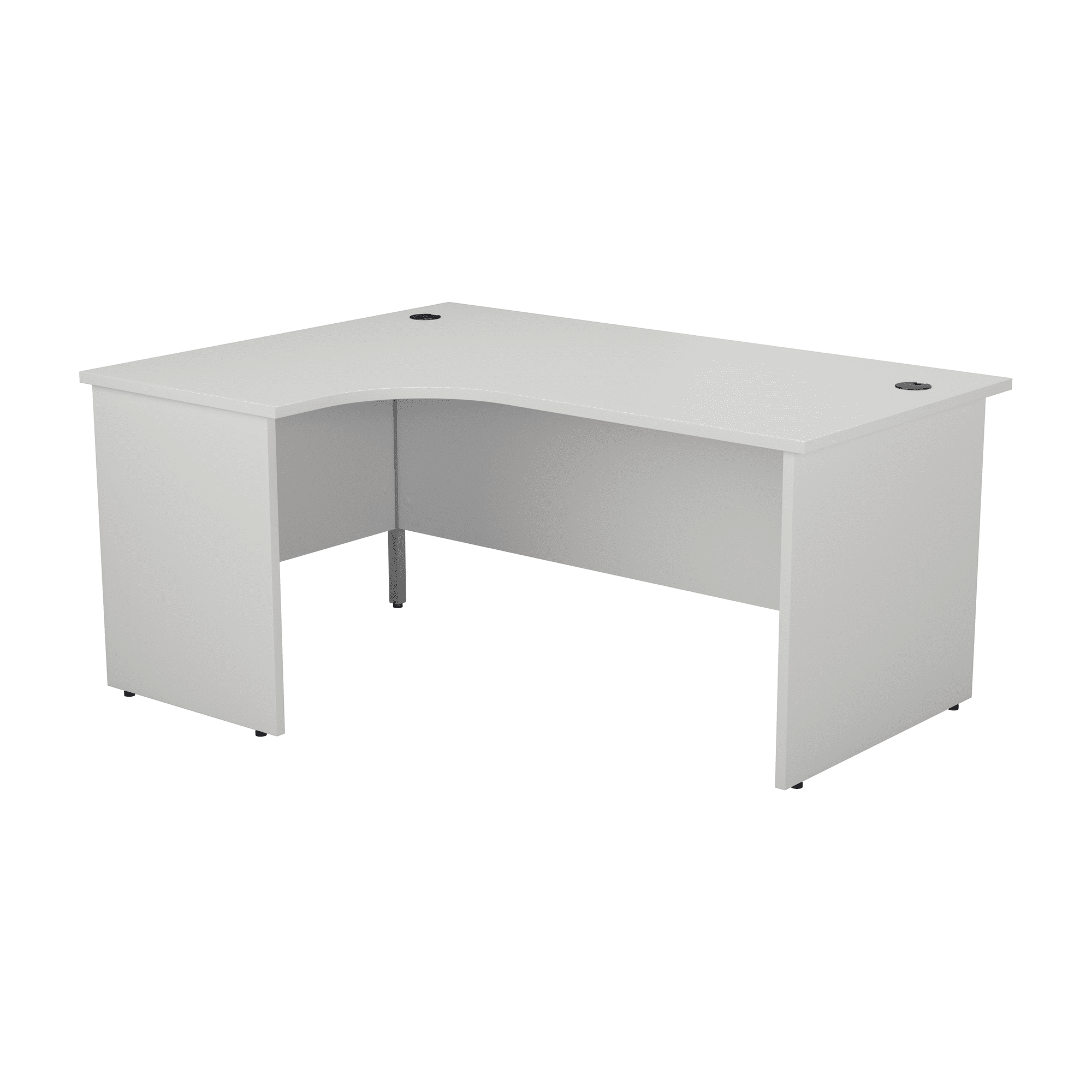 TC Panel Left Hand 1800mm Crescent Desk