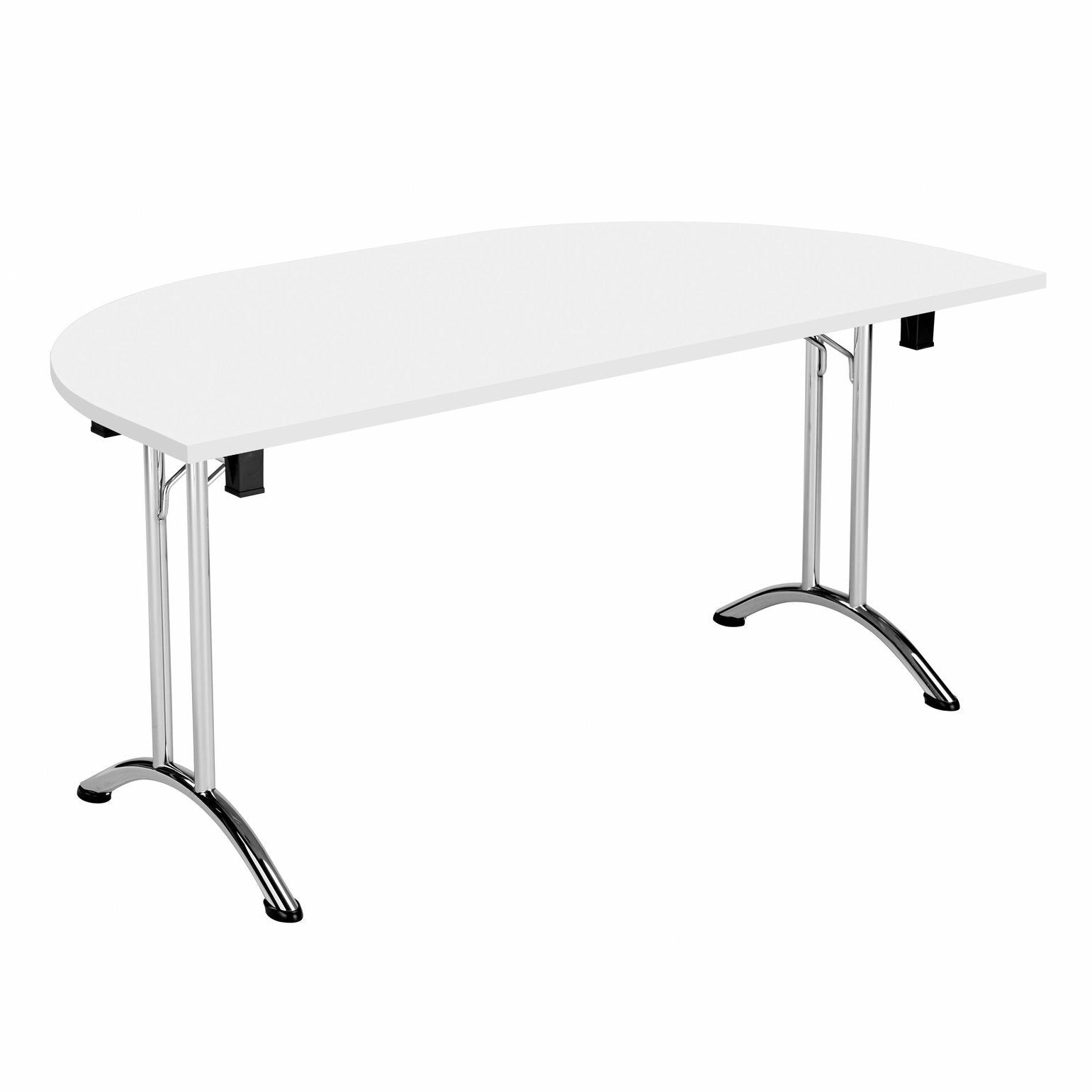 One Union D-End Folding Table