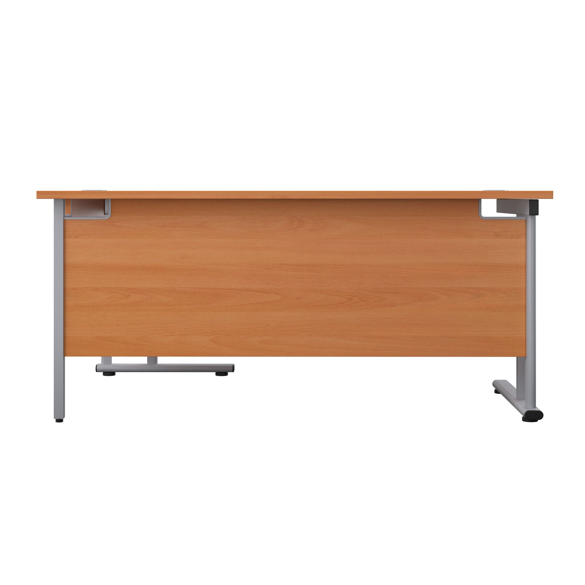 Twin Upright Right Hand 1800mm Crescent Desk