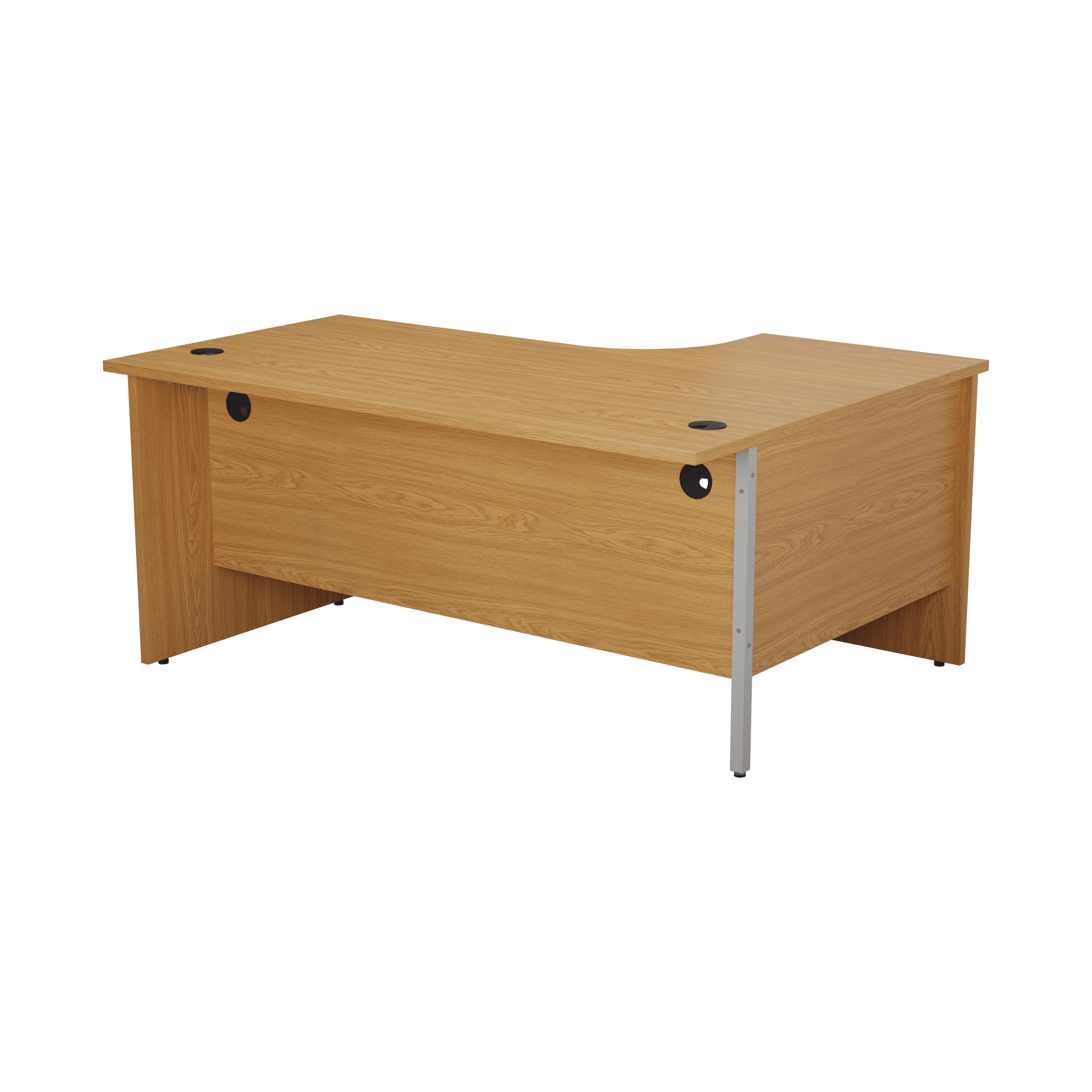 TC Panel Left Hand 1800mm Crescent Desk